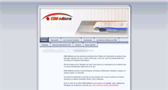 Desktop Screenshot of ebmeditions.fr